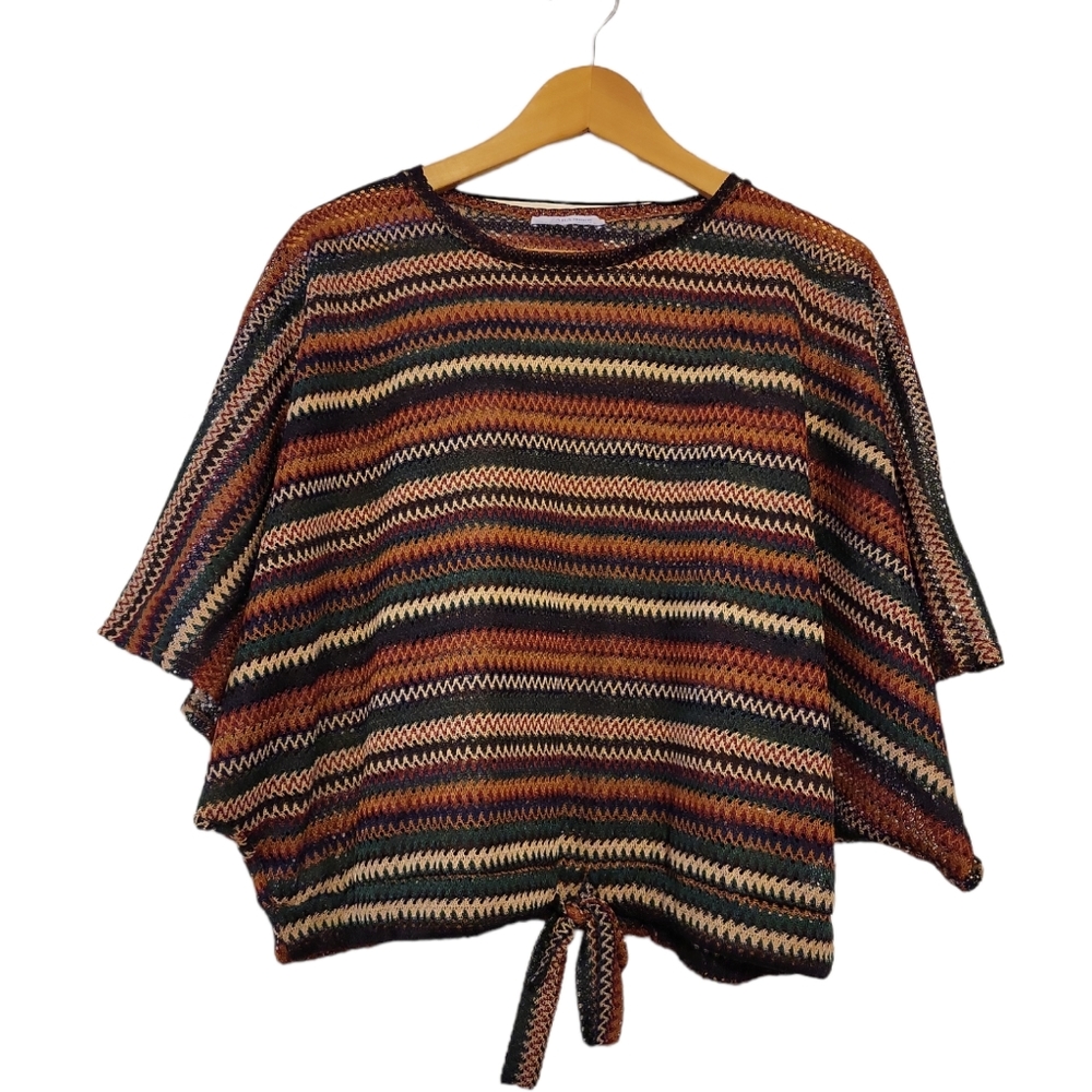 Zara Dolman boho blouse